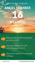 16 Angel Number Meaning and Symbolism