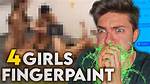 4 Girls Finger Paint: Unleashing Creativity Through Art