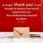 A Heartfelt Thank You for Having Us