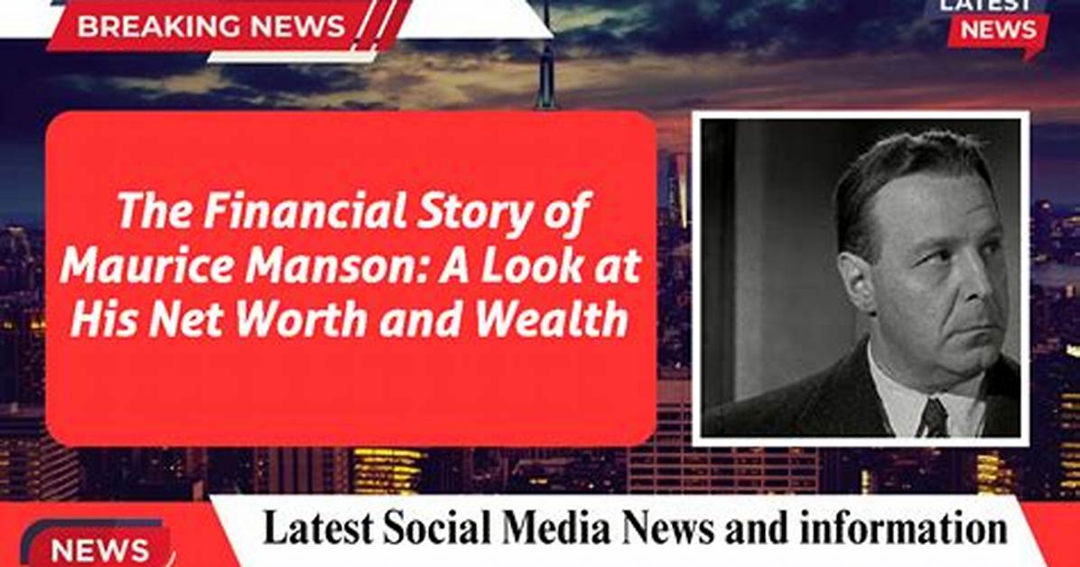 A Look at His Net Worth
