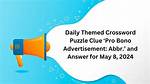 Abbr. Crossword Clue Daily Themed Crossword |