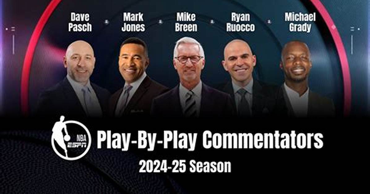 Abc Nba Finals Announcers 2023 and Broadcasters ·
