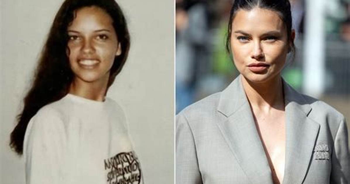 Adriana Lima's Early Year's: a Testament to Her Enduring Beauty