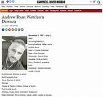 Andrew Dawson's Obituary and the Search for Truth