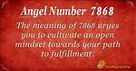 Angel Number 7868 Meaning: Get the Most out of Life