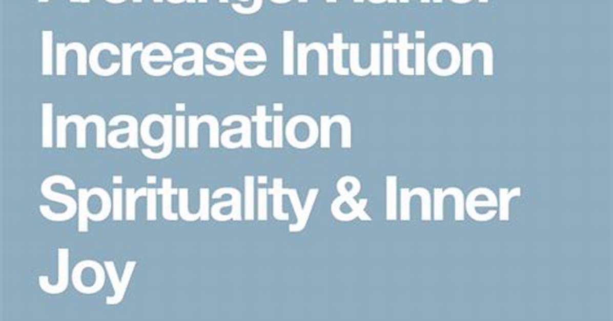 Archangel Haniel Increase Intuition Imagination Spirituality & Inner Joy