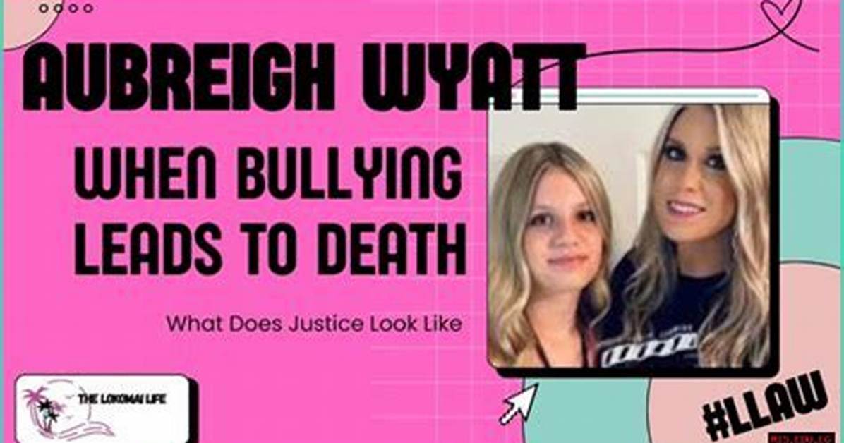 Aubreigh Wyatt: the Reality of Bullying and Its Impact