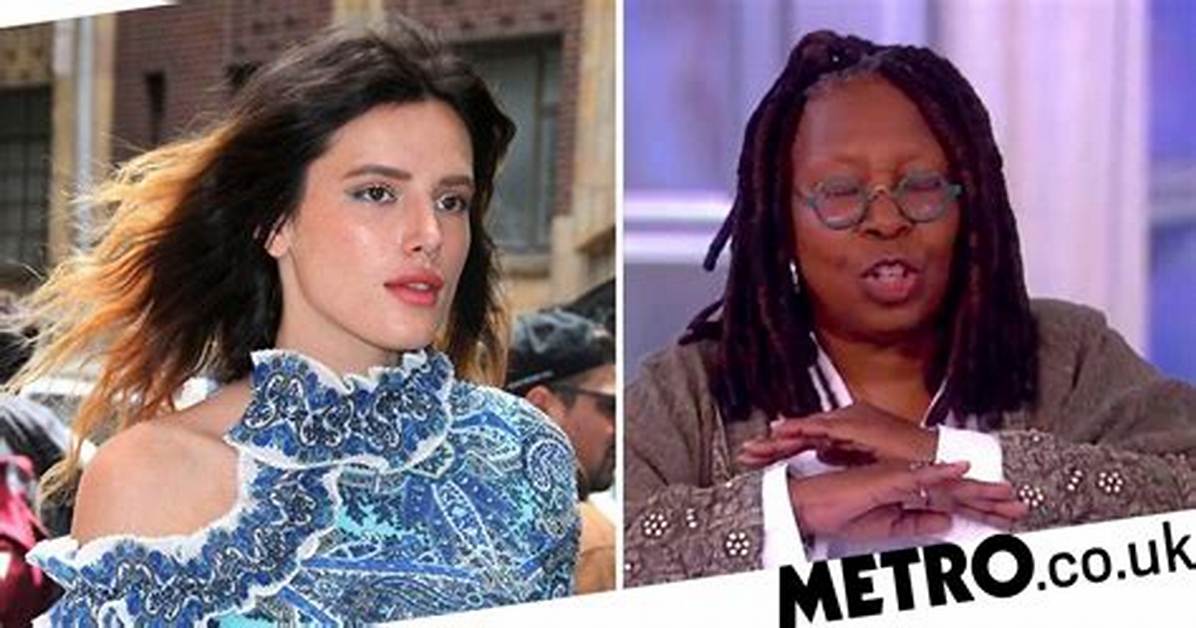 Bella Thorne Tearfully Slams Whoopi Goldberg for Shaming Her After Nude Pics Scandal