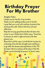 Birthday Prayers for Brothers That Will Touch His Heart