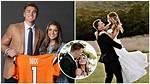 Bo Nix Kid with Wife Izzy Smoke, the Child in the Wedding Pictures