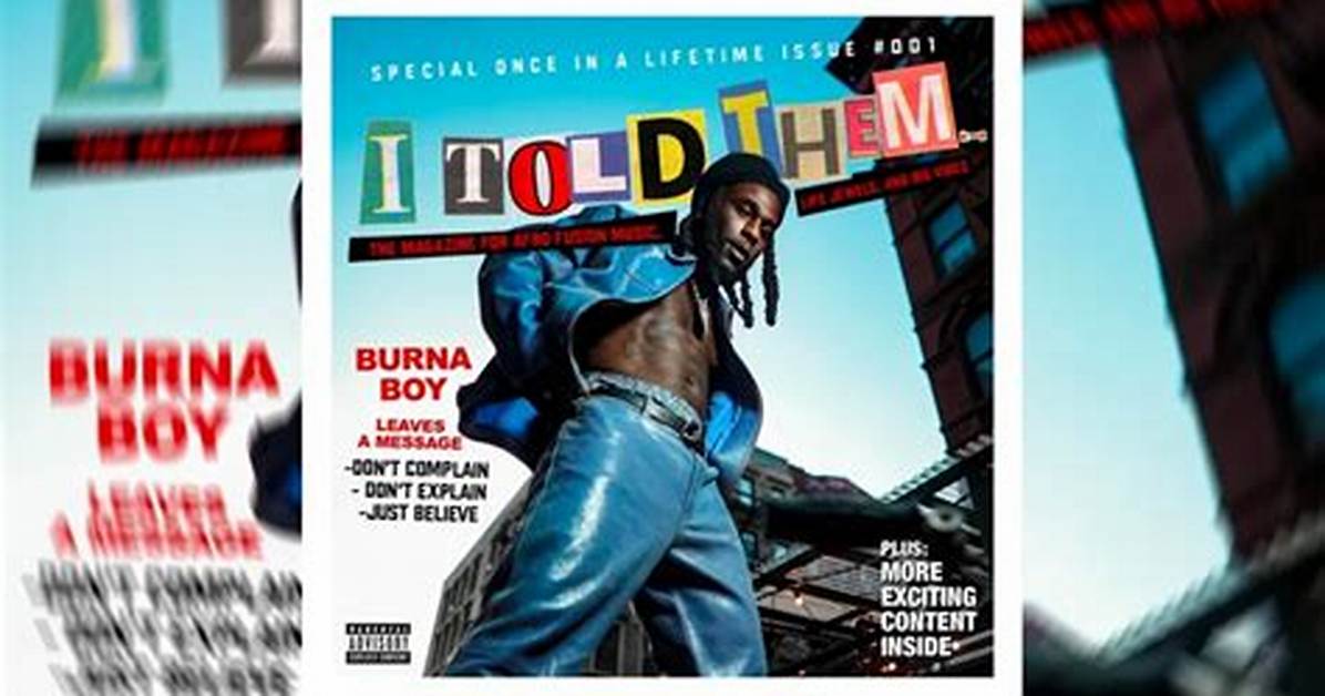 Burna Boy: a Journey Through His Musical History