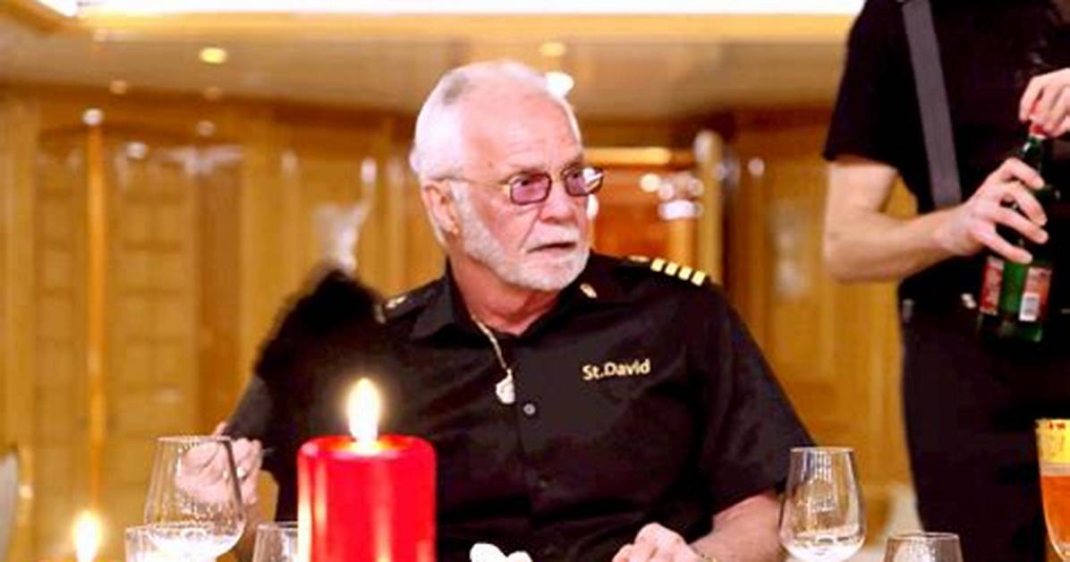 Captain Glenn Joins James Sr for Dinner on Below Deck Sailing Yacht Mon 21 March 2022 23:00