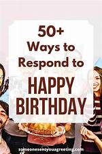 Creative Ways to Respond to Birthday Wishes - All Thanks Reply