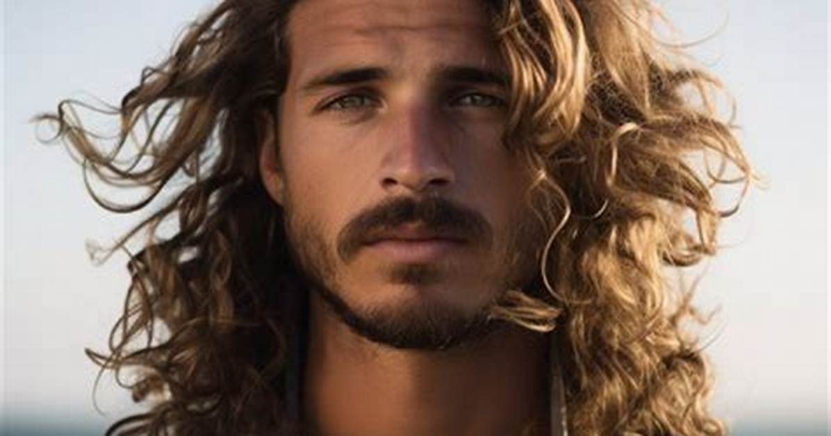 Dashing Male Models with Long, Flowing Hair: Iconic Beauties