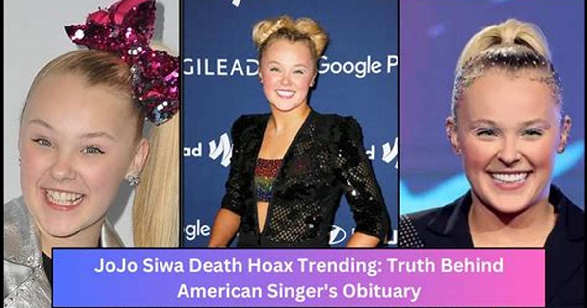 Debunking the Jojo Siwa Death Hoax: What Really Happened