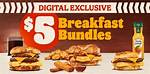 Discover Affordable Breakfast Specials at Burger King Today!