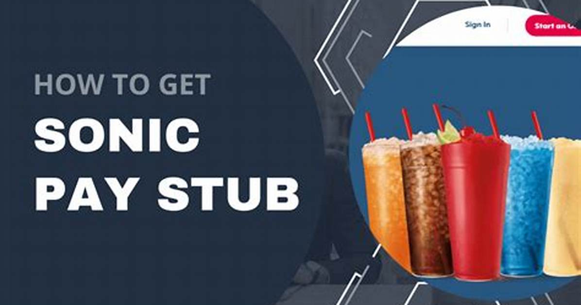 Discover How to Pay at Sonic