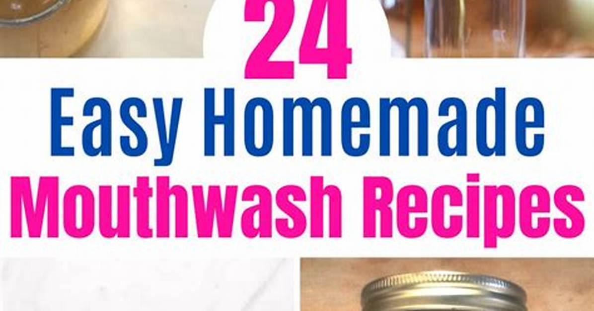 Discover the Benefits of Homemade Mouthwash with Cloves