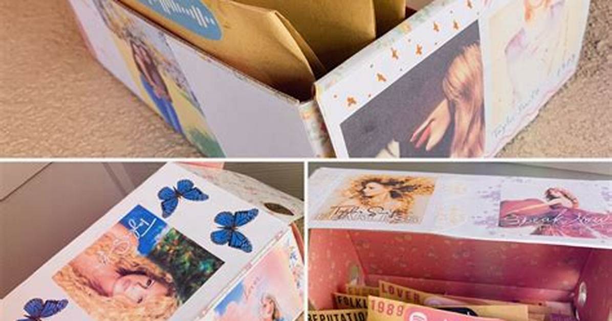 Diy Taylor Swift Gift Box: the Perfect Present for Swifties