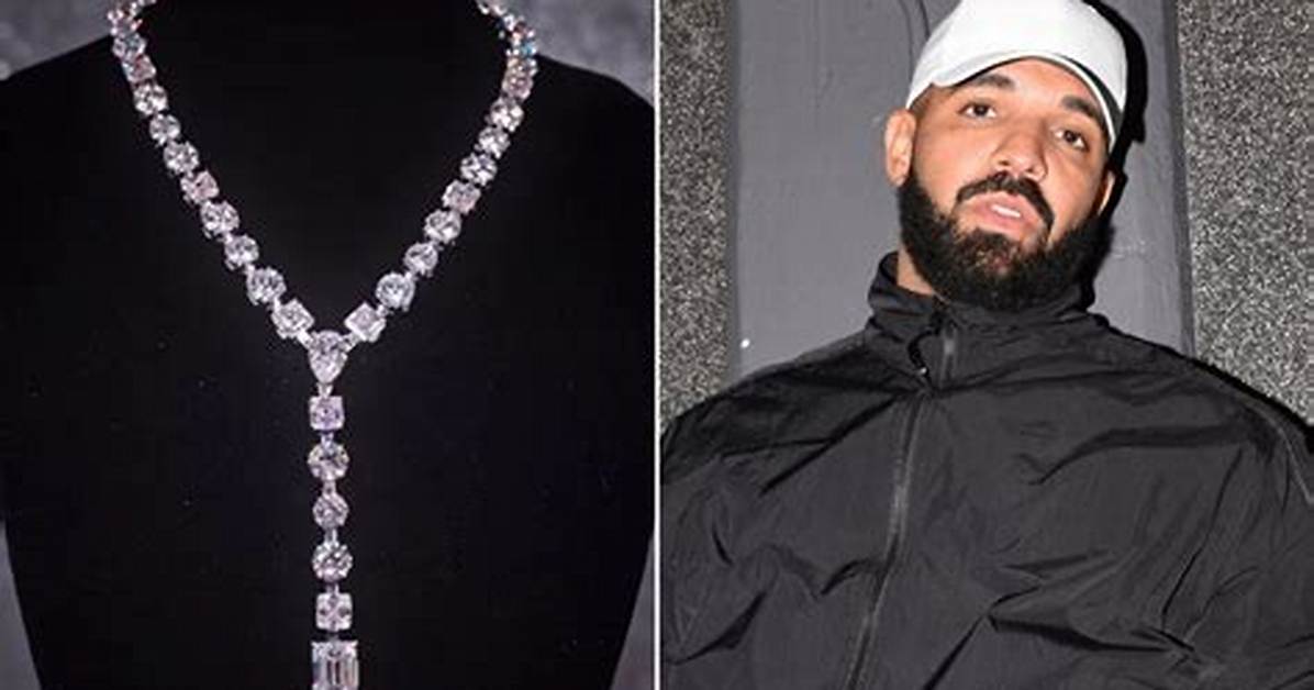 Drake's New Necklace, Made of 42 Engagement Rings, Represents the Women He Never Proposed To