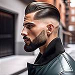 Drop Fade Slick Back