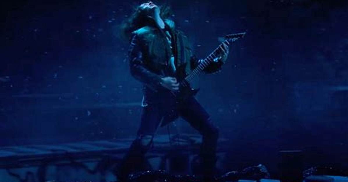 Eddie Did an Epic Guitar Solo to Metallica's "Master of Puppets" in Stranger Things 4 ·