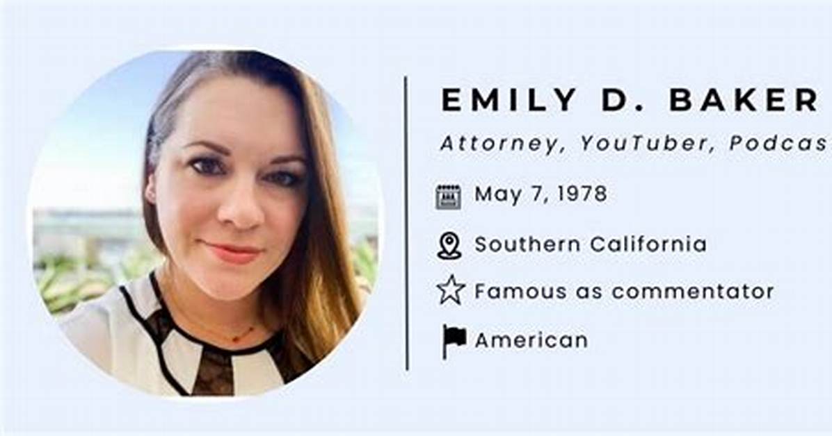 Emily D Baker (Webvideostar) - Wikipedia, Age, Net Worth, Biography, Spotify, Tiktok, Facebook, Fac