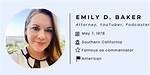Emily D Baker (Webvideostar) - Wikipedia, Age, Net Worth, Biography, Spotify, Tiktok, Facebook, Fac
