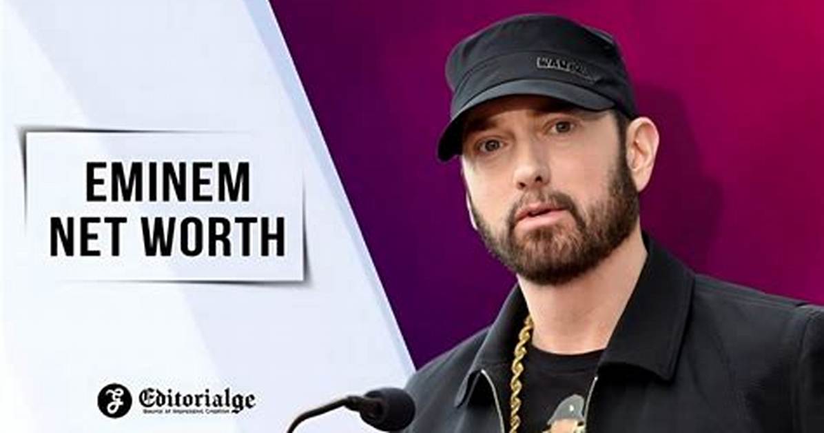 Eminem Wealth: Unveiling the Rap Legend's Net Worth in 2020