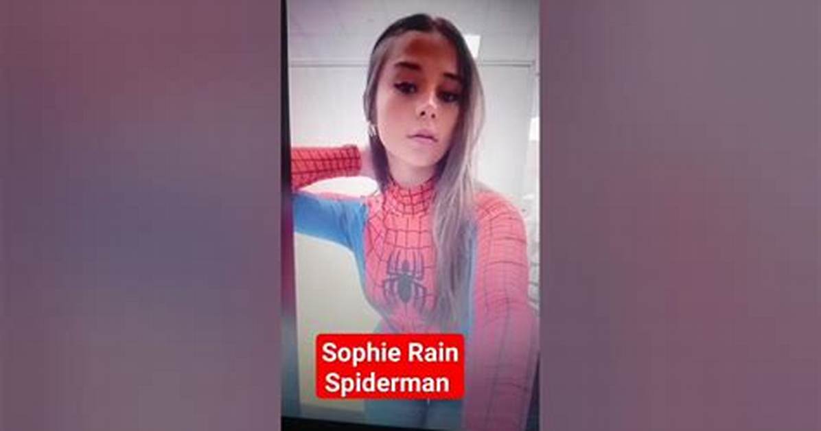 Exclusive Leaked Footage: Sophie Raiin in Viral Spiderman Video