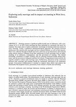 Exploring Juvenile Marriage and Its Impact
