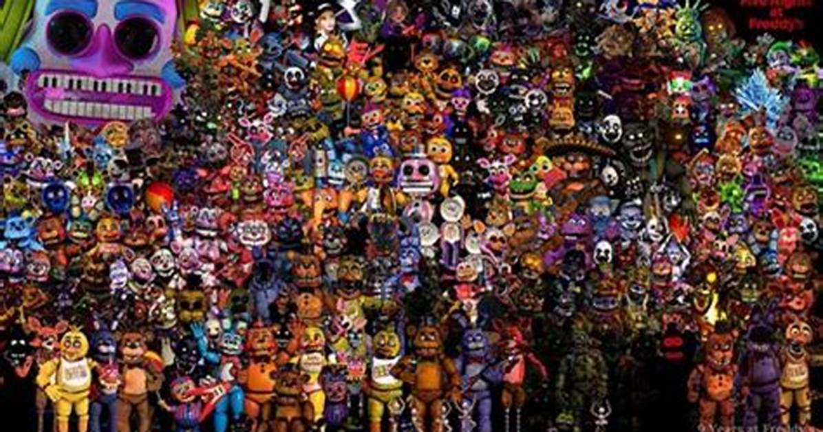 Exploring the Intriguing Universe of All Fnaf Characters