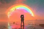 Exploring the Vibrant Art of Rainbow Kissing