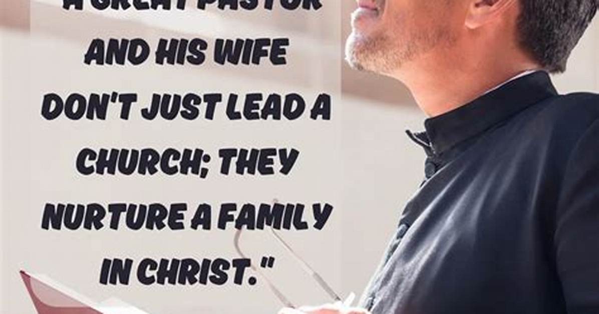 Expressing Gratitude to Your Pastor and Wife