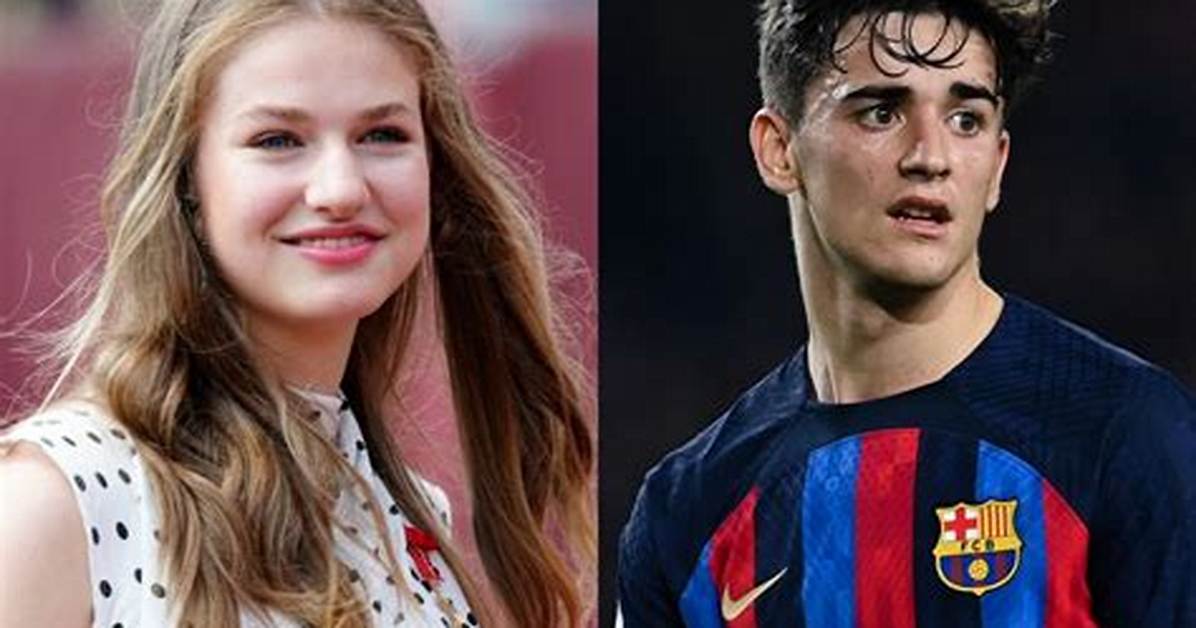 Gavi and Princess Leonor: a Fascinating Connection Between Football and Royalty