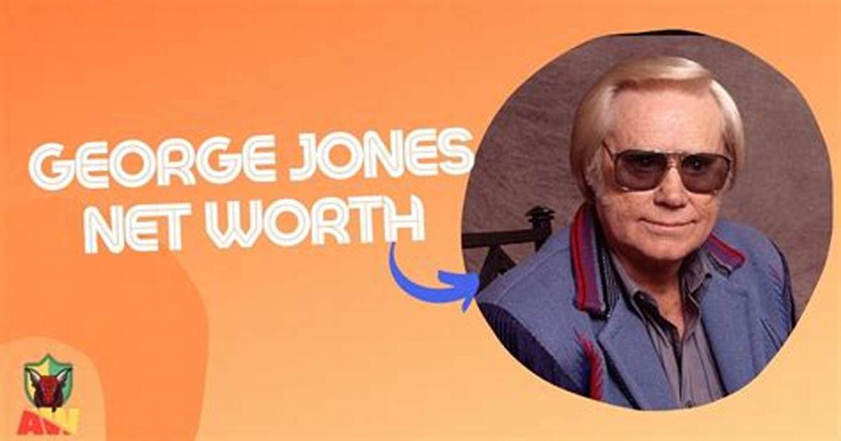 George Jones Net Worth