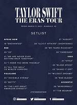 Gracie Abrams' Eras Tour Setlist Is the Perfect Intro to Taylor Swift's Set |