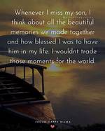 Heartfelt Longing: Missing My Son So Much