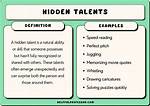 Hidden Talents and Inspiring Stories