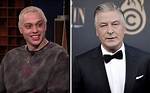 How Pete Davidson Accidentally Helped Alec Baldwin Lose 100 Pounds Hollywood Life