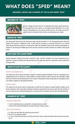 How Sped Became a Derogatory Term and What We Can Do About It