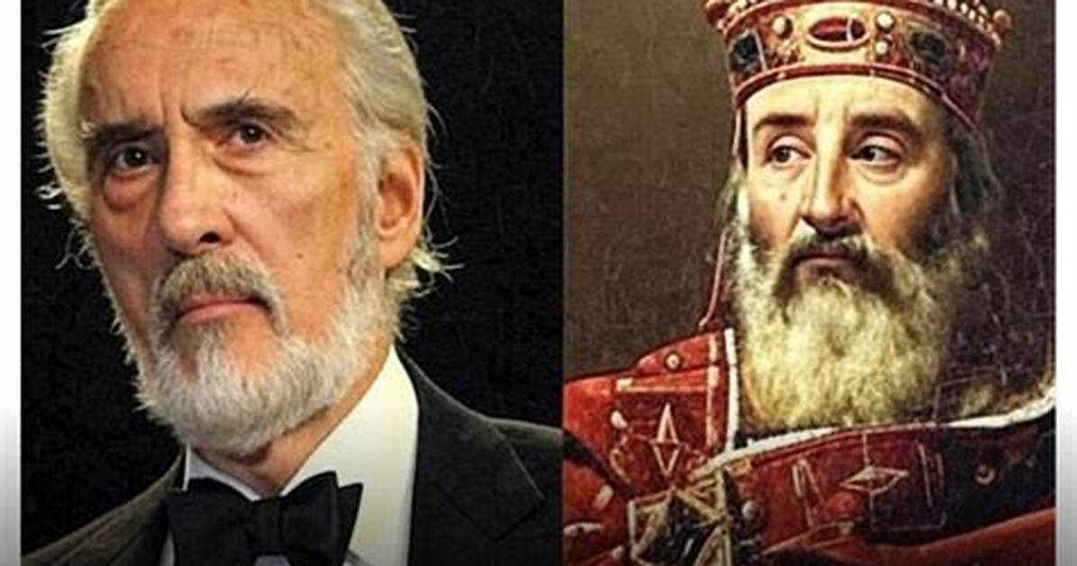 Is Christopher Lee's Lineage Linked to the Legendary Charlemagne?