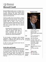Is Greg Cosell Related to Howard Cosell?