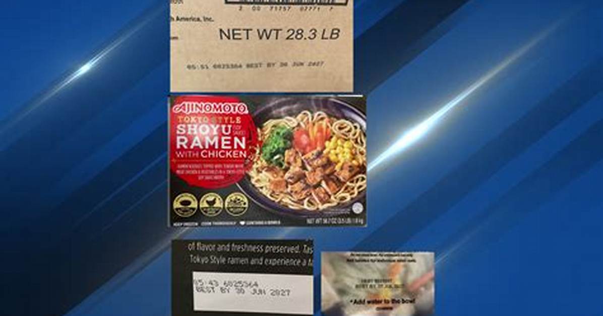 Is There a Recall on Ramen Noodles? Everything You Need to Know