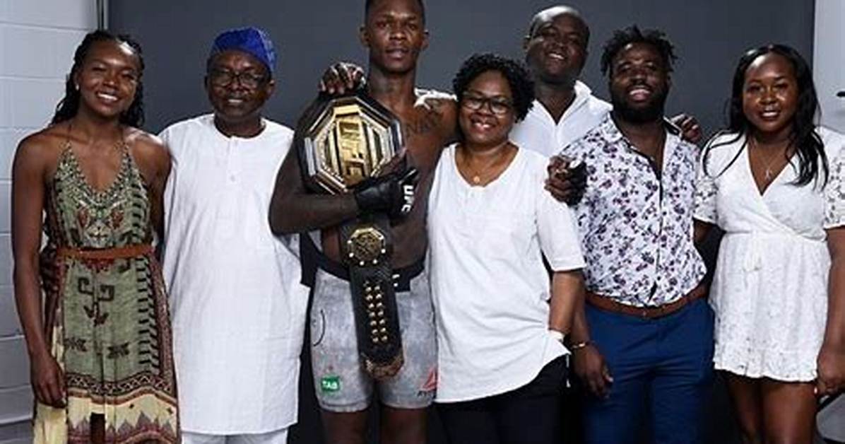 Israel Adesanya | Siblings, Parents Family and Net Worth