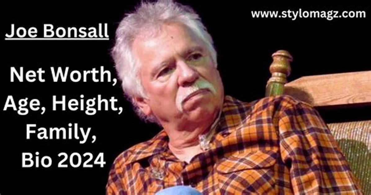 Joe Bonsall's Net Worth: a Comprehensive Review