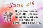 June 4 Famous Birthdays - Sunsigns. Org
