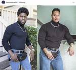 Kevin Hart Dressed as the Rock