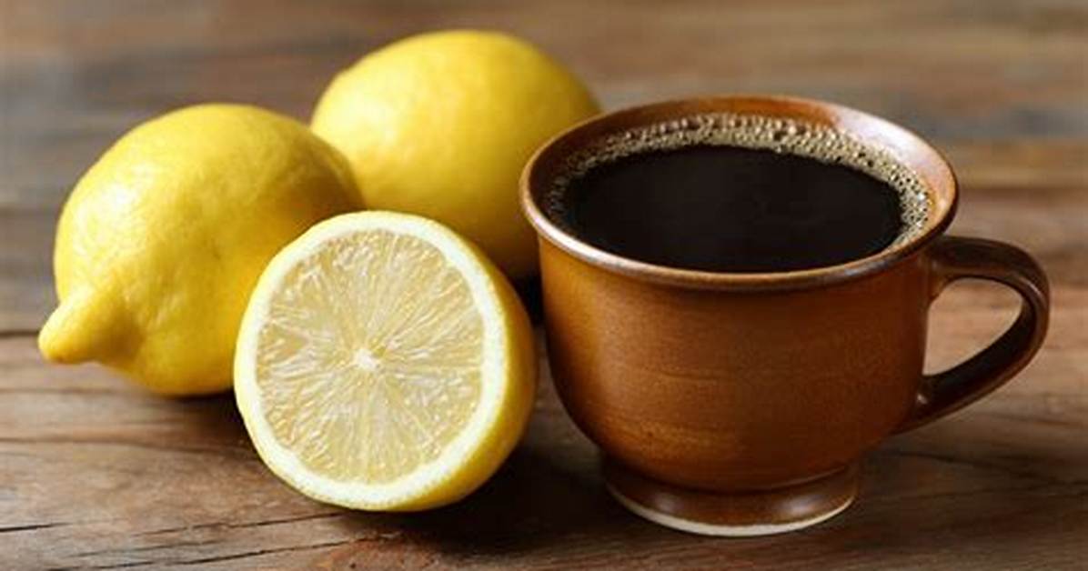 Lemon and Coffee Weight Loss Drink on Tiktok Is Virals & Apparently Nasty, but Here Is a Recipe