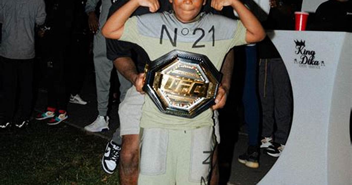 Leon Edwards' Son: a Glimpse into the Life of the Next Generation